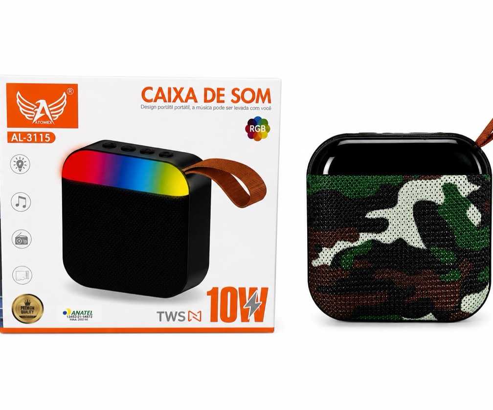 CAIXA DE SOM BLUETOOTH ALTOMEX AL-3115