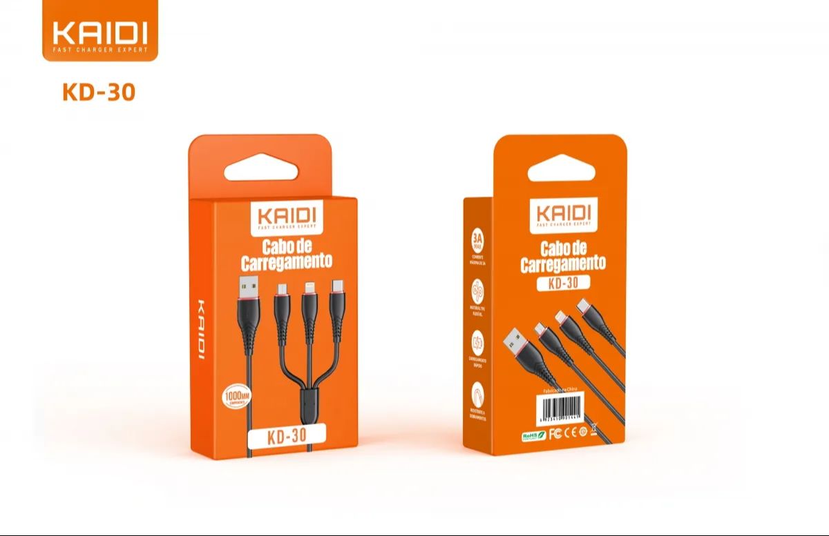 CABO KAIDI USB 3x1 KD-30
