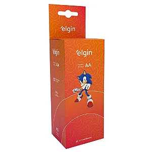 CAIXA DE PILHA ELGIN AA