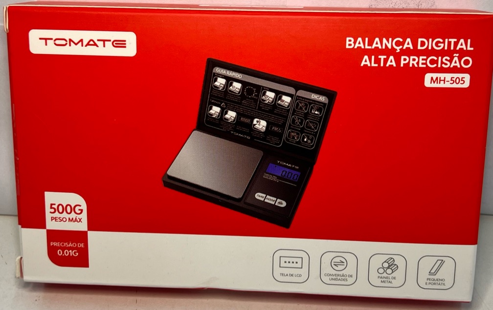 BALANÇA DIGITAL 500G TOMATE MH-505 — imagem 1