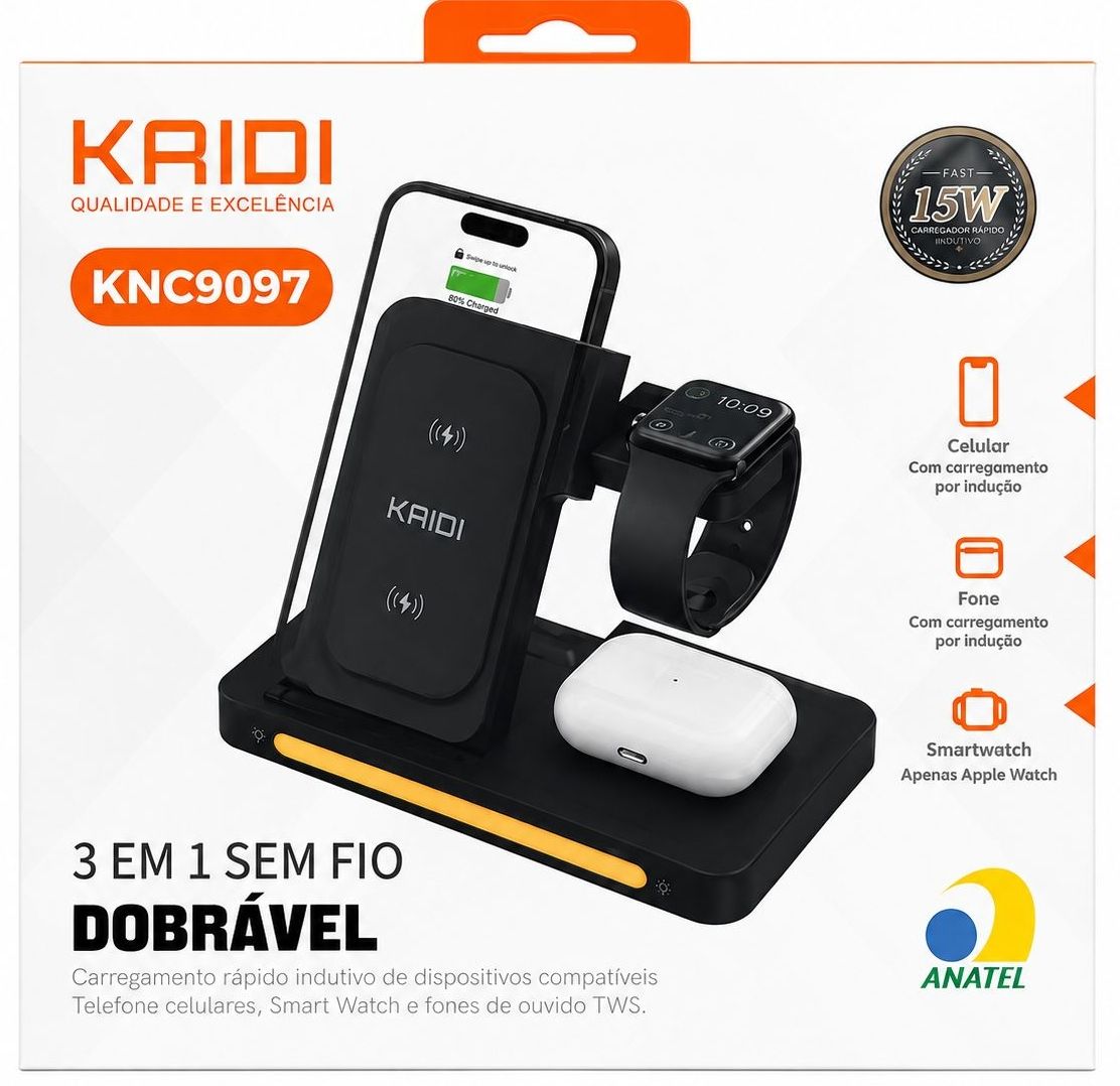 CARREG INDUÇÃO KAIDI 3EM1 KNC9097