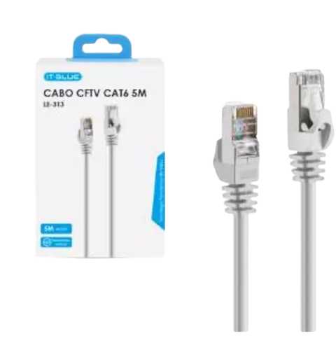 CABO DE REDE 5 METROS CAT6 IT-BLUE LE-313