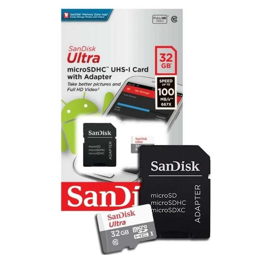 CARTÃO DE MEMÓRIA SANDISK 32GB