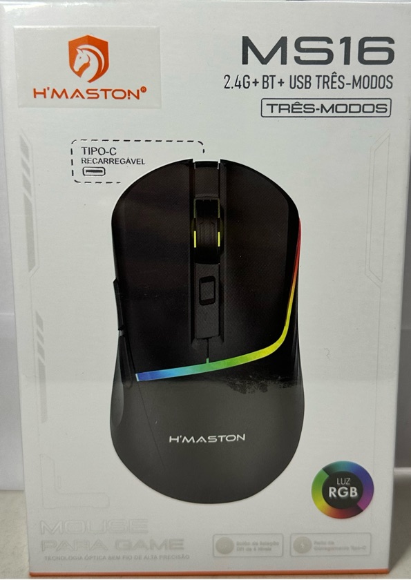 MOUSE S/Fio USB GAMER H’MASTON MS16
