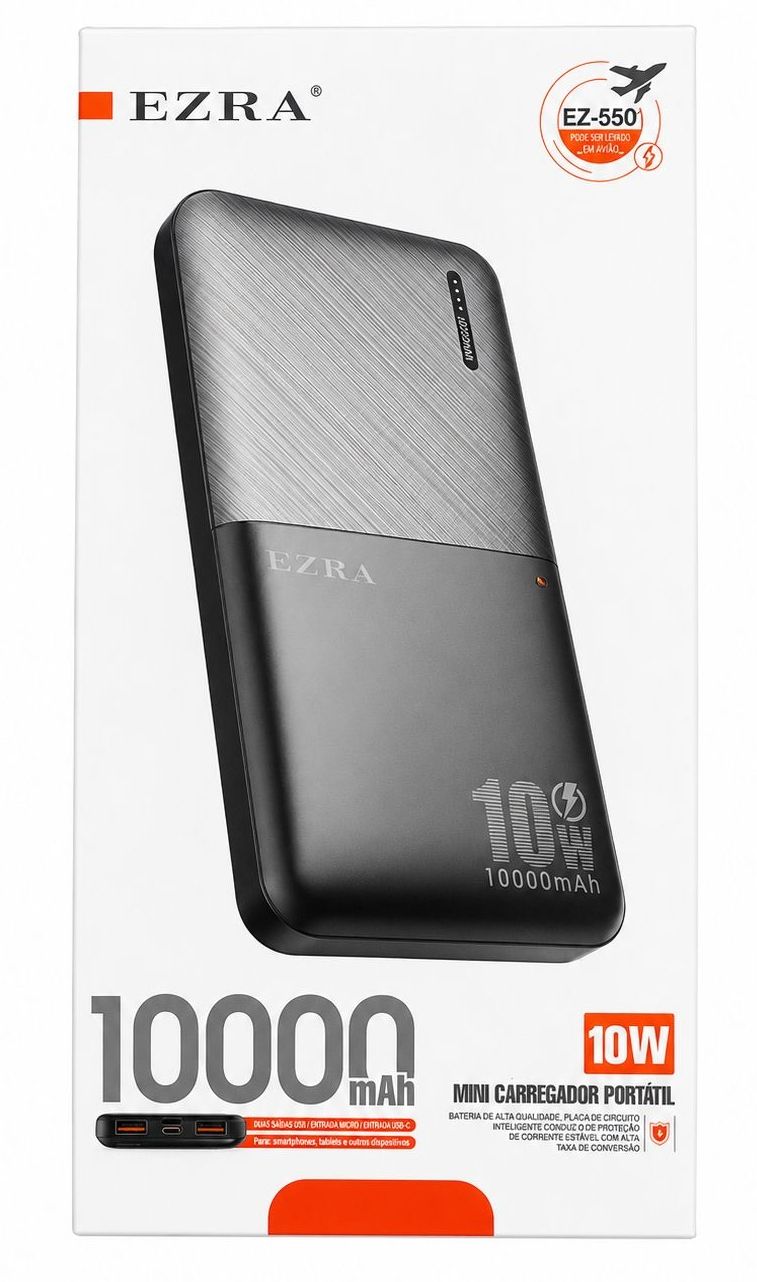 CARREGADOR PORTÁTIL EZRA EZ-S50