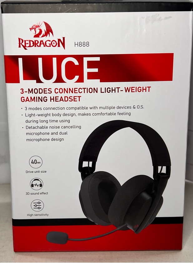 FONE GAMER REDRAGON LUCE H888