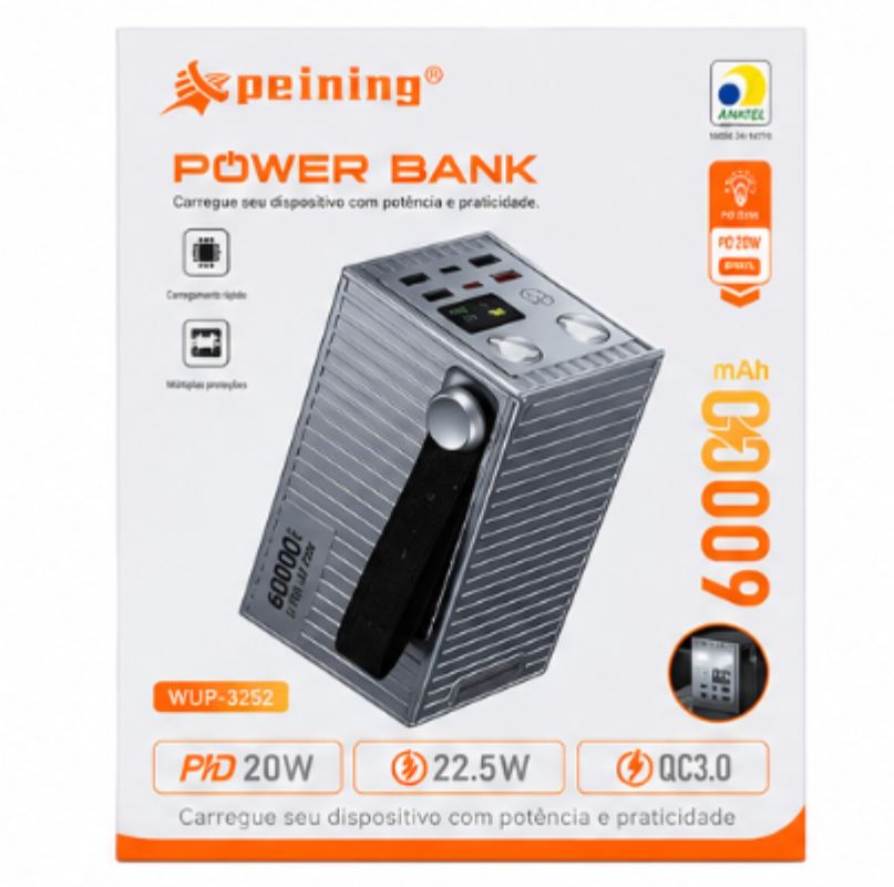 POWER BANK TURBO PEINING 60000MAH WUP-3252