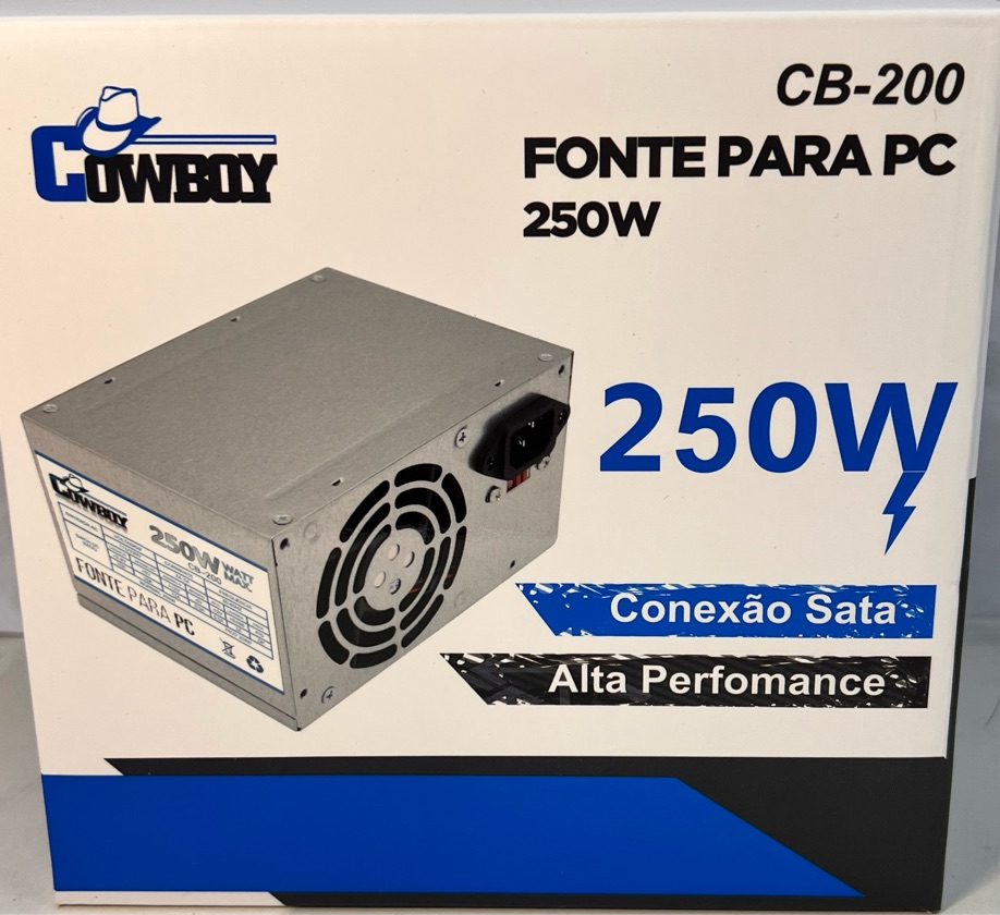 FONTE PC COWBOY 250W CB-200