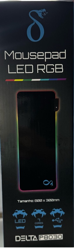 MOUSE PAD COM RGB DELTA P8030