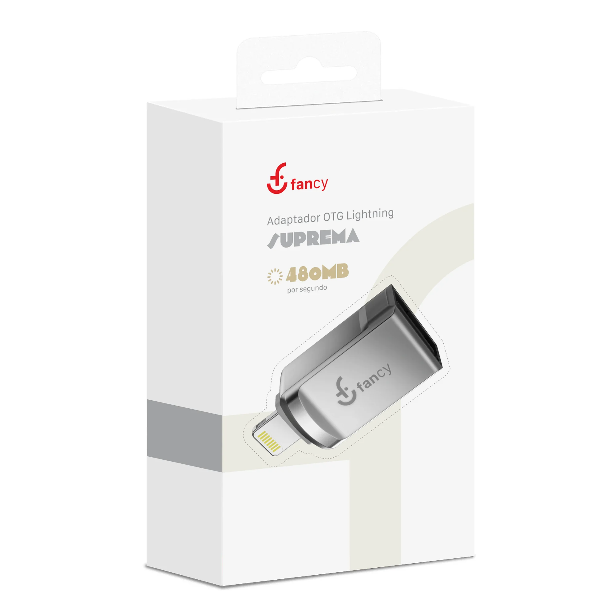 ADAPTADOR OTG FANCY IPHONE USB AD08
