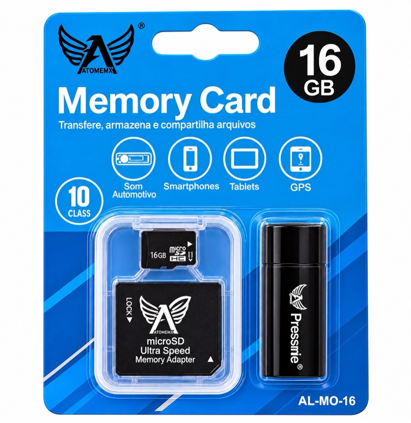 CARTÃO DE MEMÓRIA 16GB AL-MO-16