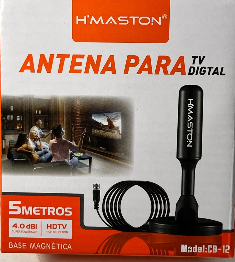 ANTENA DIGITAL H’MASTON 5MTS CB-12