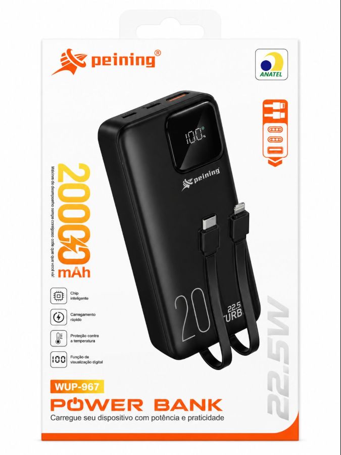 POWER BANK 20000MAH PEINING WUP-967