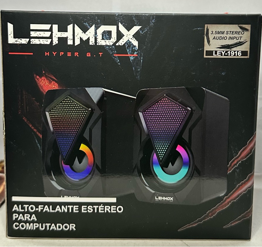 CAIXA DE SOM PC LEHMOX LEY-1916