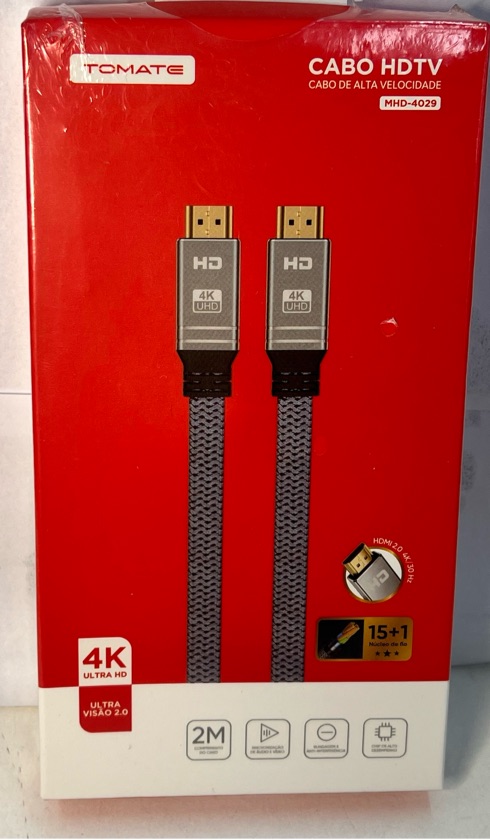 CABO HDMI HDMI ULTRA HD 4K TOMATE 2M MHD-4029