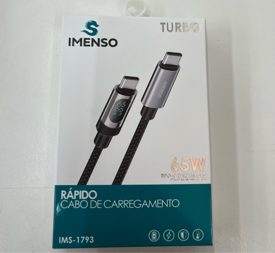 CABO IMENSO TYPO-C/TYPO-C 100W IMS-1793