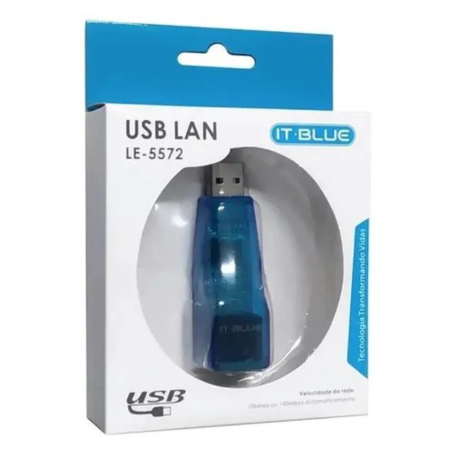 PLACA DE REDE USB IT-BLUE LE-5572