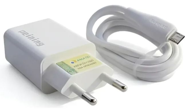 CARREG USB TURBO V8 15W PEINING PEI-QC119-1