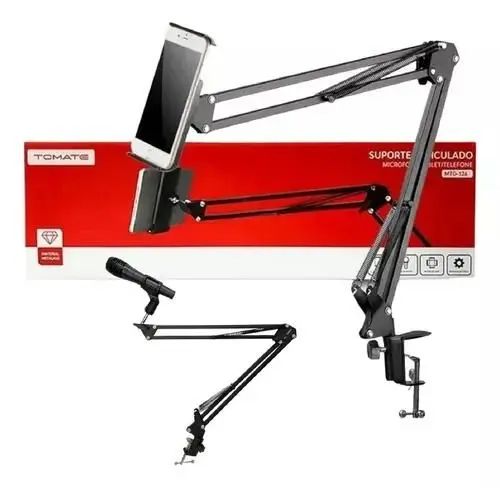 SUPORTE, MICROFONE, TABLET TOMATE MTG-126
