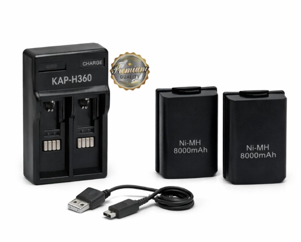 CARREGADOR C/BATERIA DE XBOX KAPBOM KAP-H360