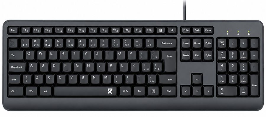 TECLADO REDRAGON C/FIO BK7092 — imagem 1