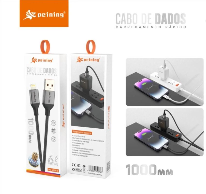 CABO USB IPHONE PEINING PEI-J113-2