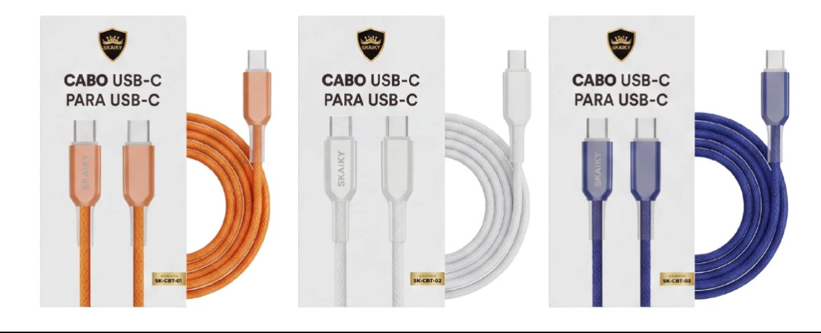 CABO TIPO-C/TIPO-C SKAIKY SK-CBT-01