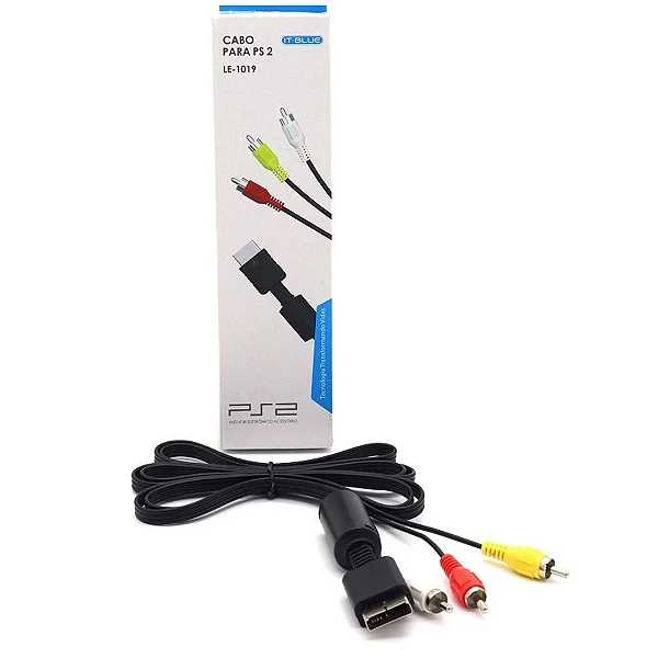 CABO AV PS2 E PS3 IT-BLUE LE-1019