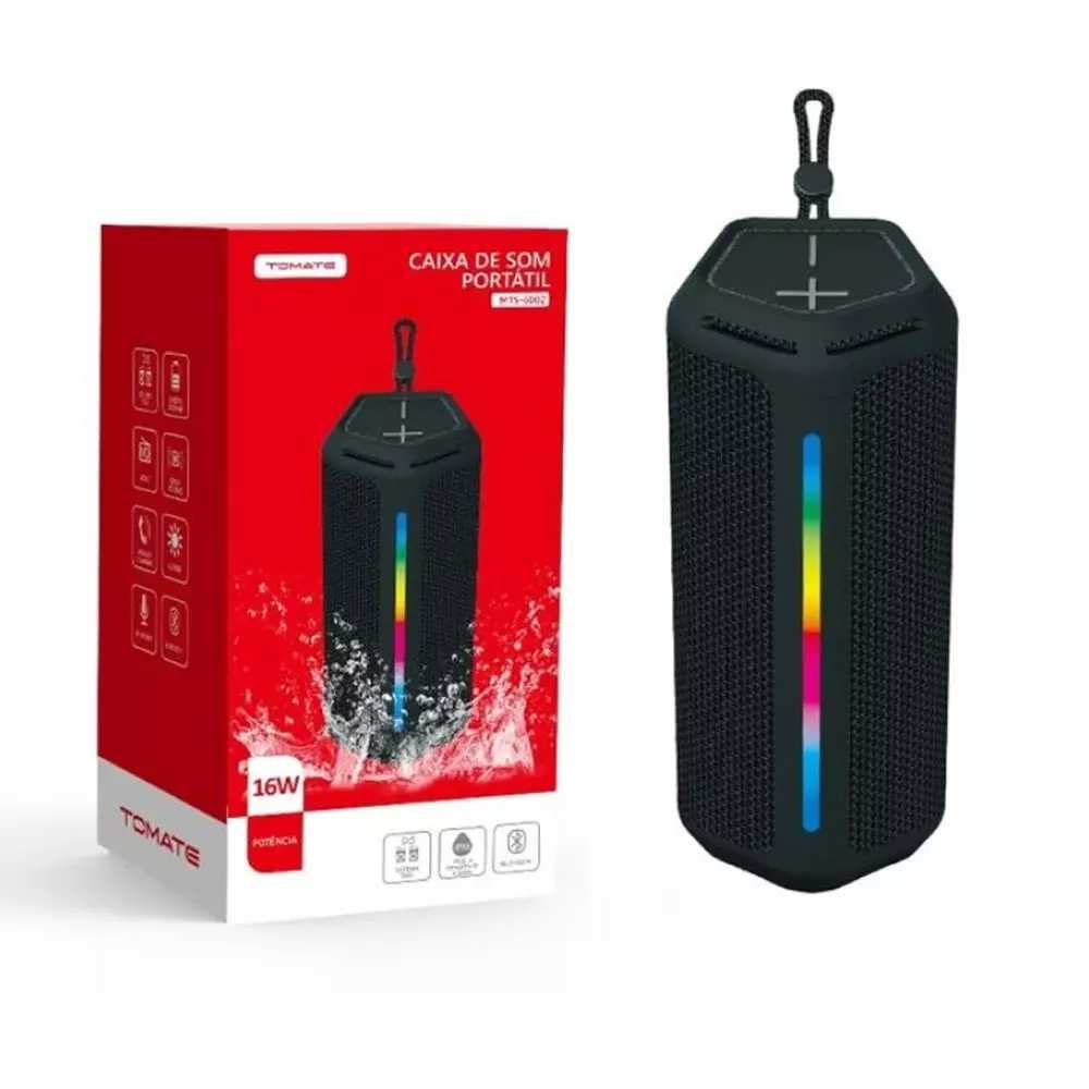 CAIXA DE SOM BLUETOOTH TOMATE MTS-6002 16W