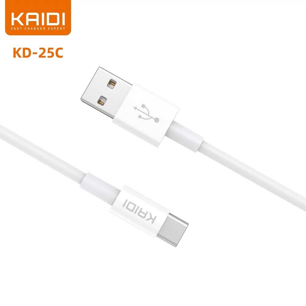CABO USB KAIDI TIPO-C KD-25C 1M
