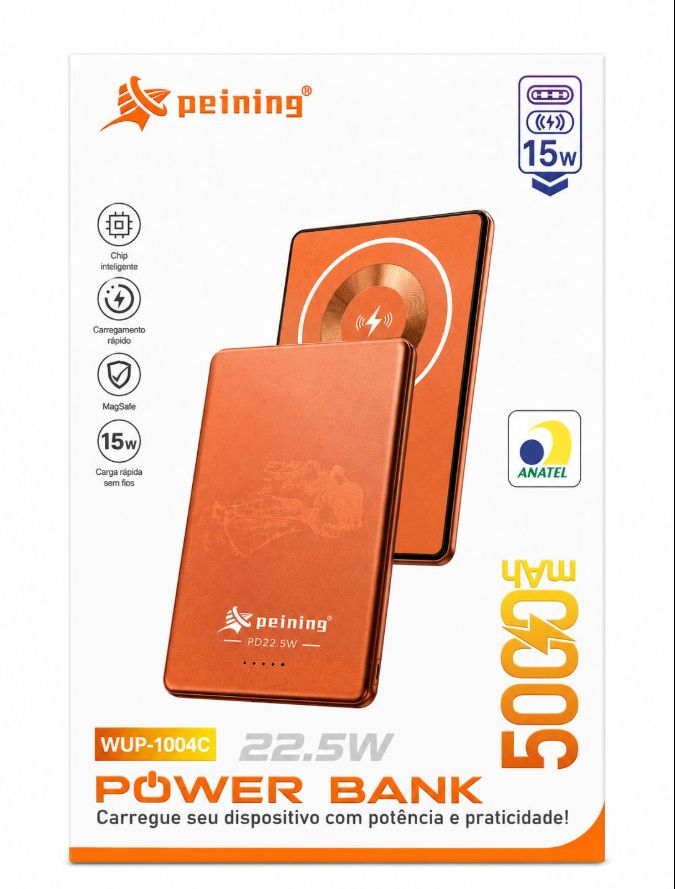 POWER BANK PEINING MAGSAFE 5000MAH ULTRA FINO WUP-1004C