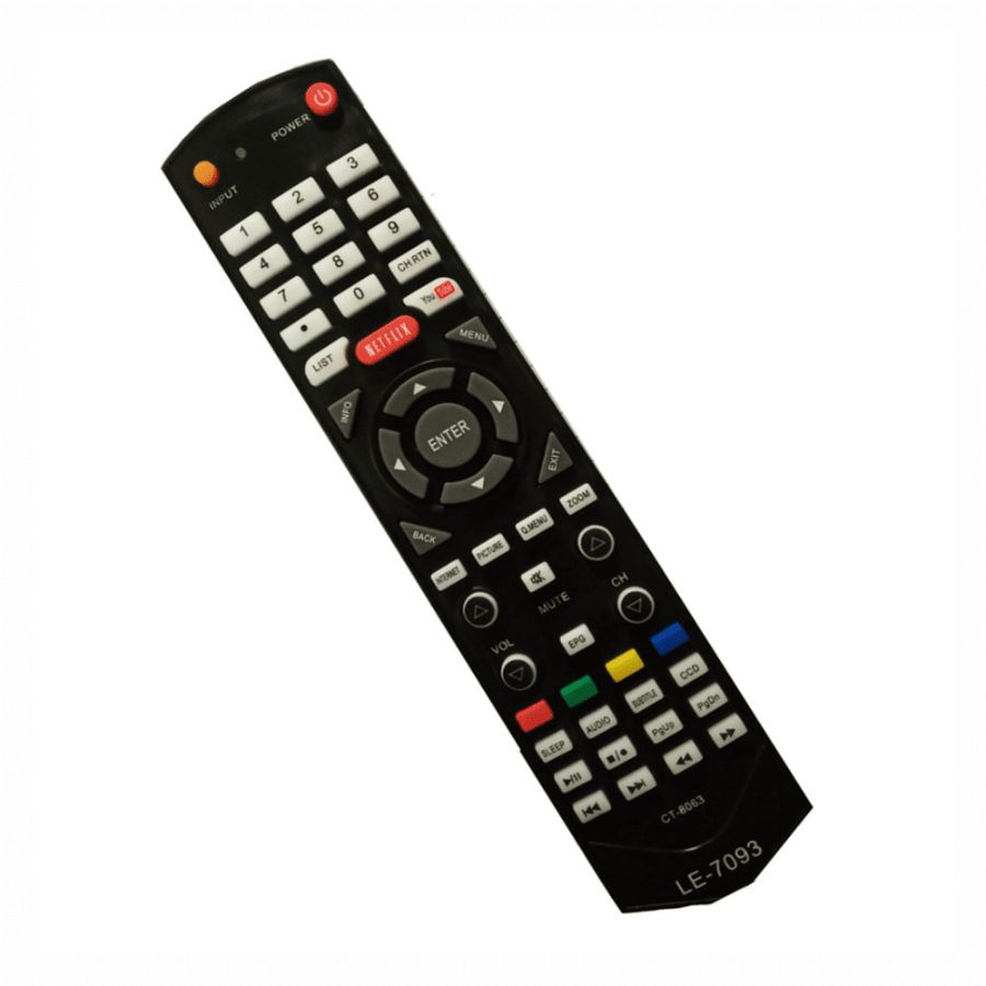 CONTROLE TV TOSHIBA NETFLIX,YOUTUBE LE-7093