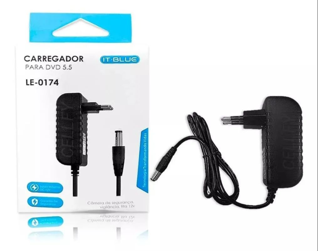 FONTE IT-BLUE 12V/3A LE-0174