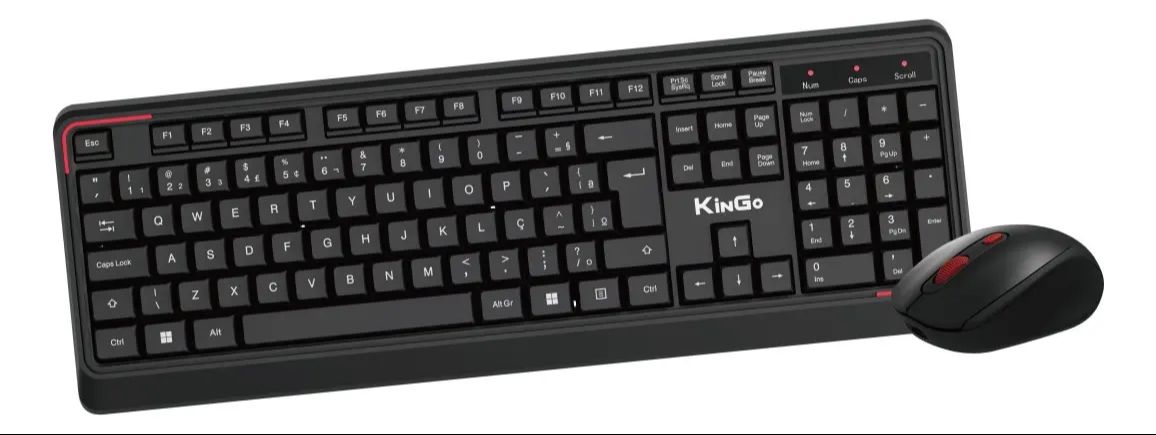 TECLADO S/FIO KINGO T-100