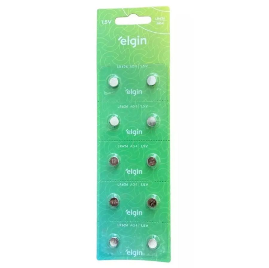BATERIA ELGIN LR626 CARTELA