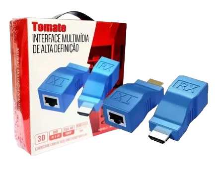 ADAPTADOR HDMI P/REDE TOMATE MHD-1103