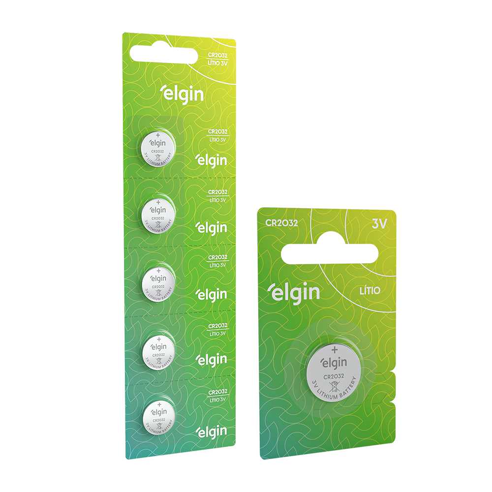 BATERIA ELGIN CR2032 CARTELA