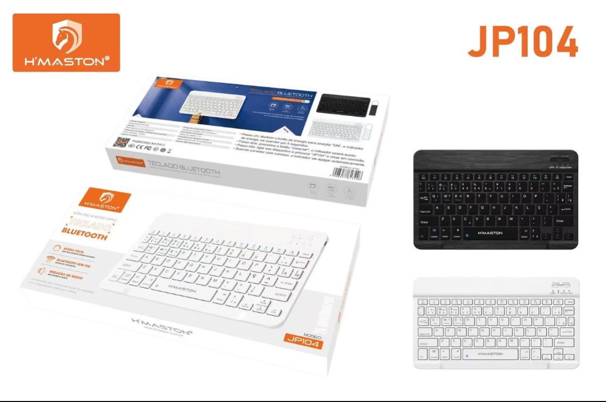 TECLADO S/FIO H´MASTON JP104