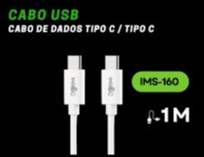 CABO IMENSO TIPO-C TIPO-C 65W IMS-160