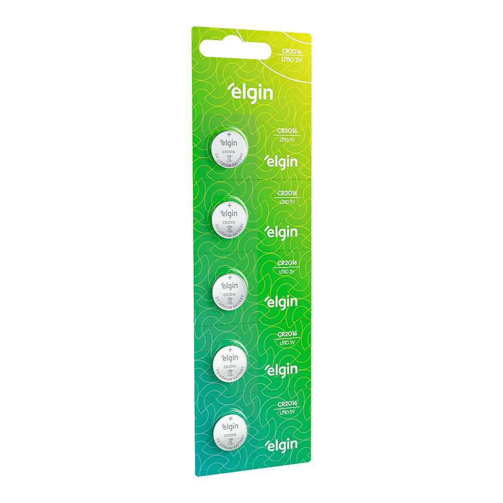 BATERIA ELGIN CR2016 CARTELA