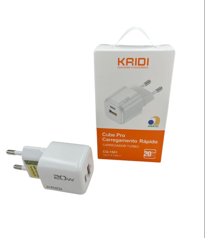 FONTE USB/TIPO-C KAIDI CQ-1501