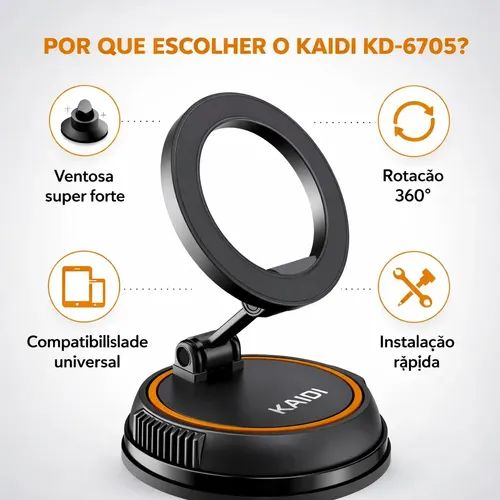 SUPORTE CARRO MAGNÉTICO KAIDI KD-6705