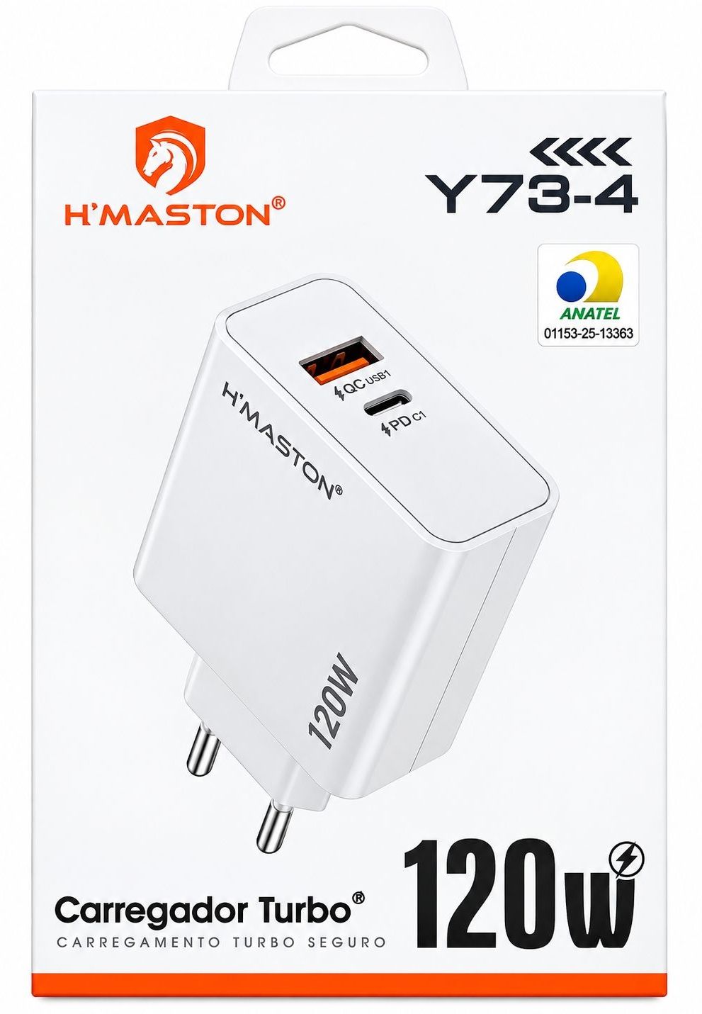 TOMADA GAN H'MASTON 120W Y73-4