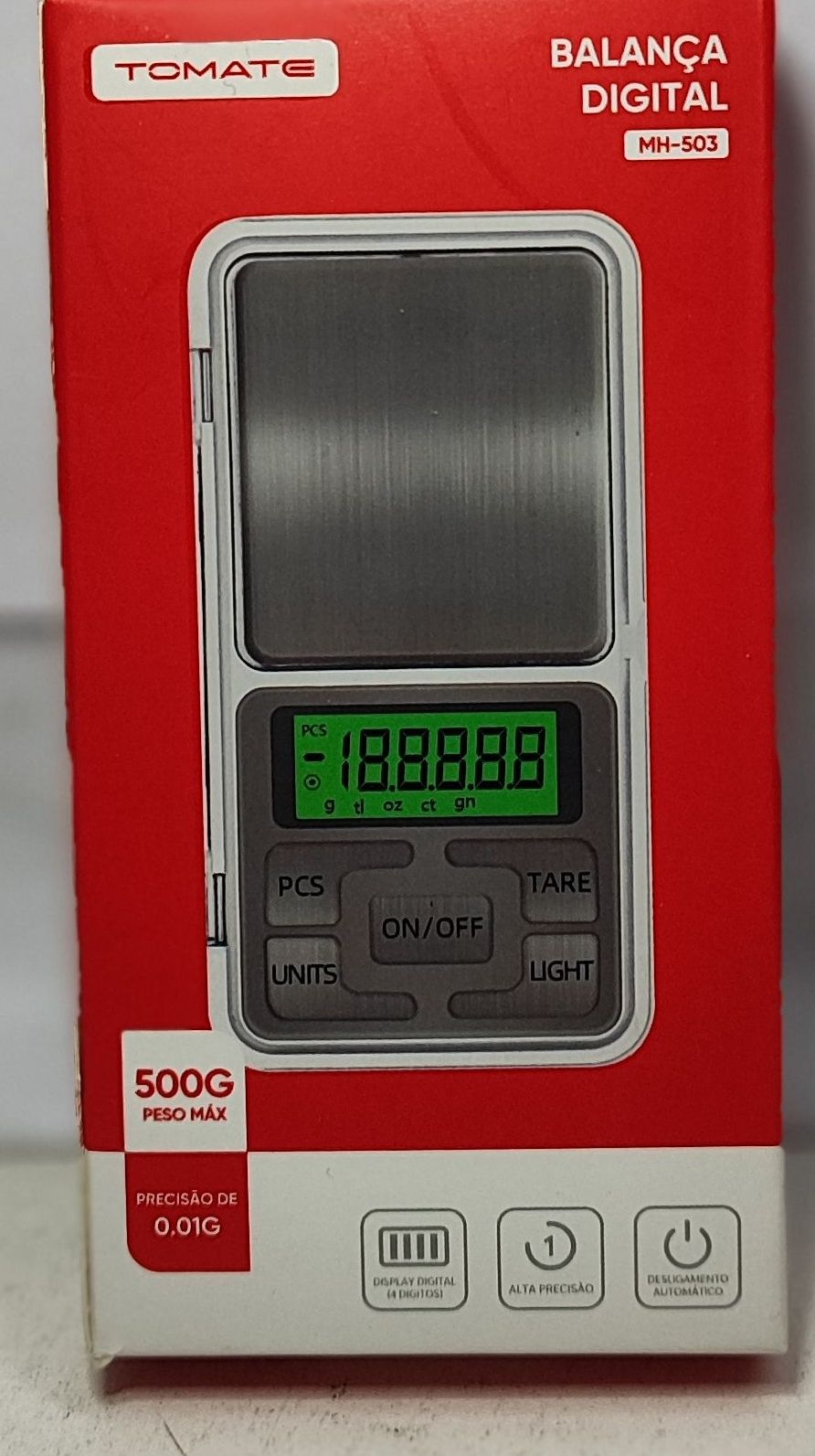 BALANÇA DIGITAL 500G TOMATE MH-503