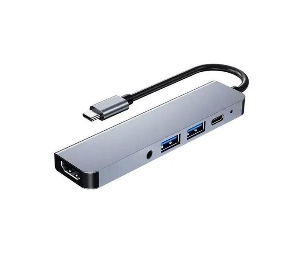 Adaptador Tipo-c 5X1 Tomate MTV-615