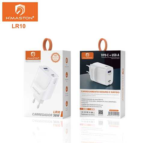 FONTE USB-C/USB HMASTON LR10 20W