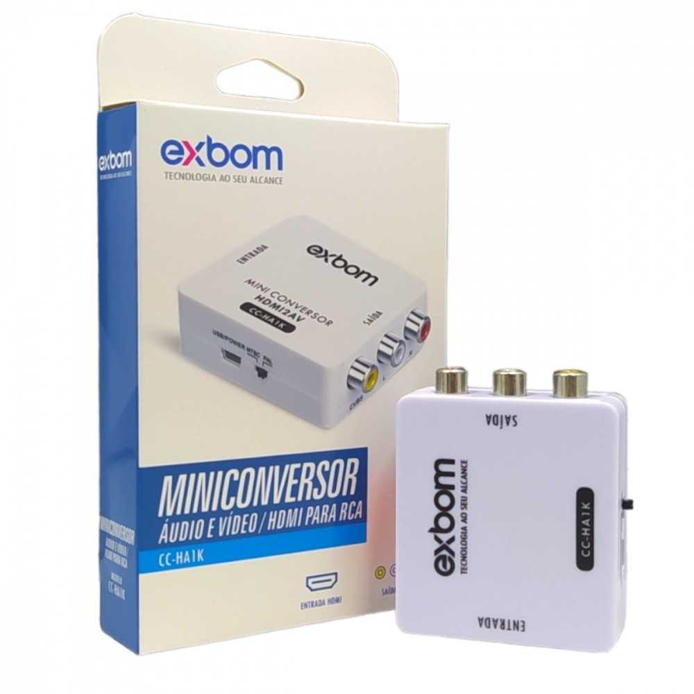 CONVERSOR HDMI 2AV EXBOM CC-HA1K