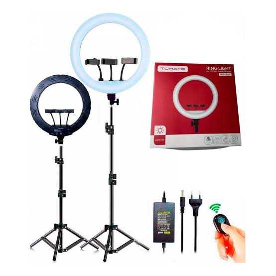 RING LIGHT 14 POLEGADAS TOMATE MLG-109W