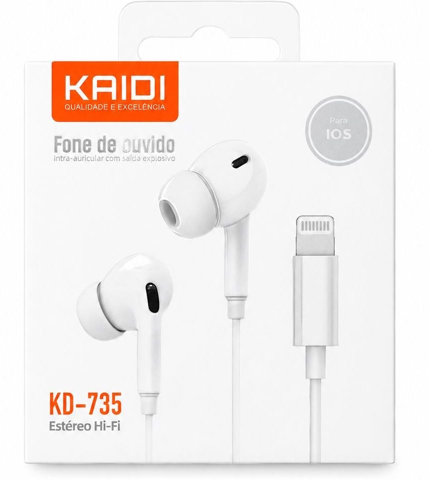 FONE IPHONE KAIDI KD-735