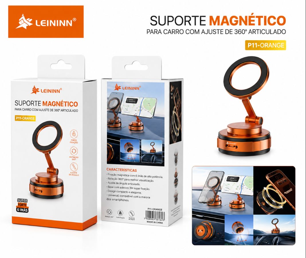 SUPORTE CARRO MAGNETICO PEINING PEI-PH44